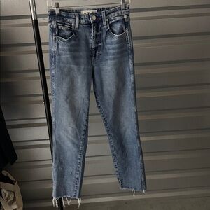AMO Chloe crop raw hem Kismet, Size 26